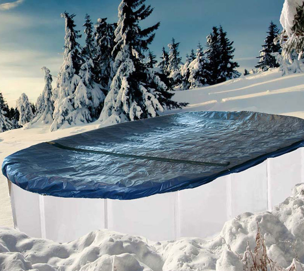 Interline Bali Sommer Abdeckplane 8-eckig 5,30m - UV-beständige Poolabdeckung