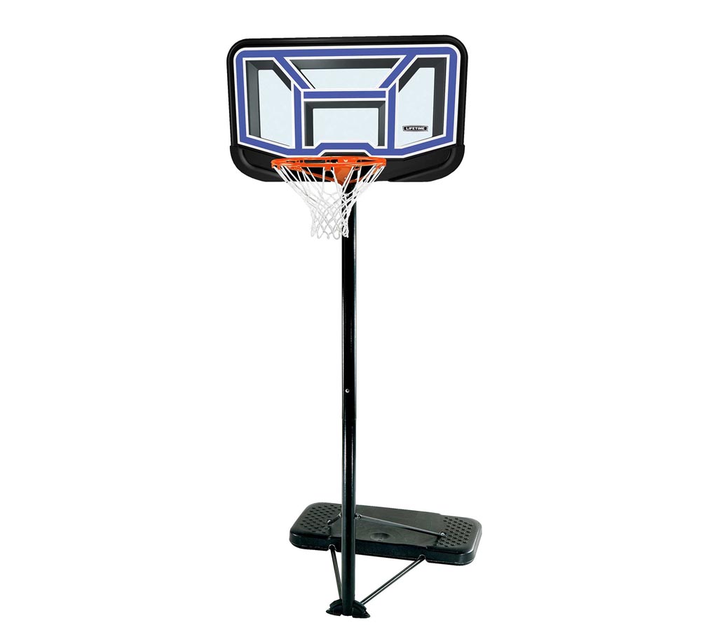 Lifetime Stahl Basketballkorb Miami | Blau | 304 cm | mygardenhome