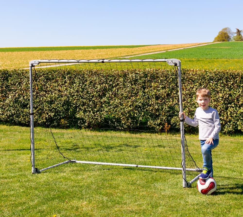 Lifetime Fußballtor 3-fach verstellbar und klappbar silber 213x152x122 ...