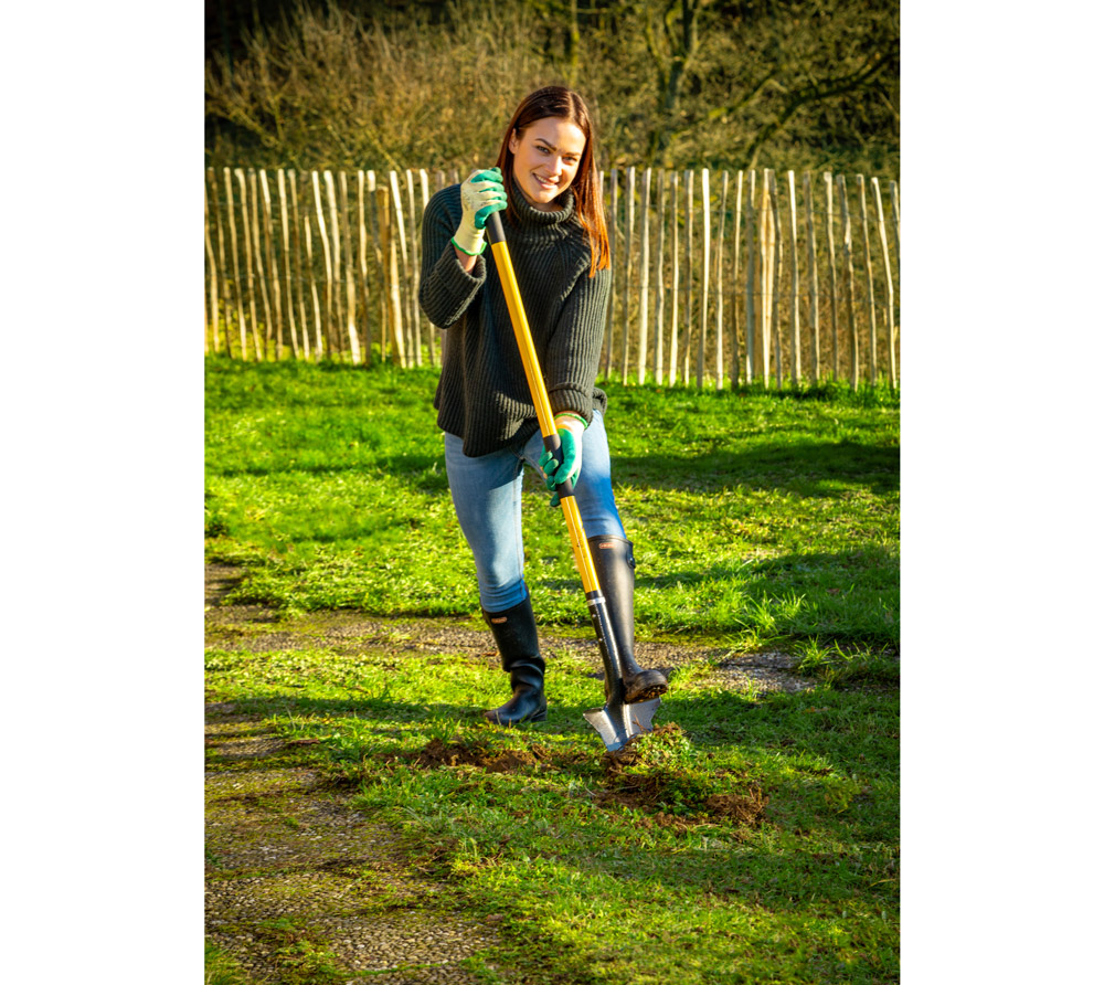 Spear Head Spade Garten Schaufel Spaten XL Gelb 148x23 cm mygardenhome