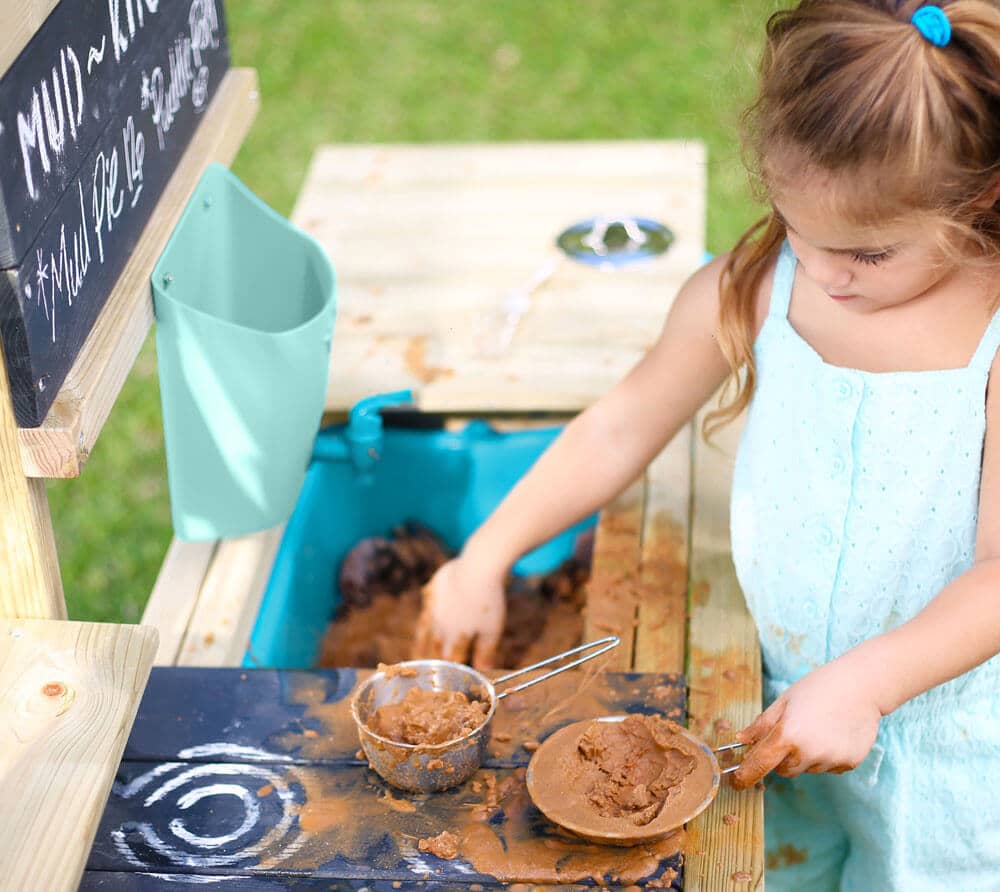 TP Toys Spielküche Deluxe Outdoorküche Matschküche mit Zubehör