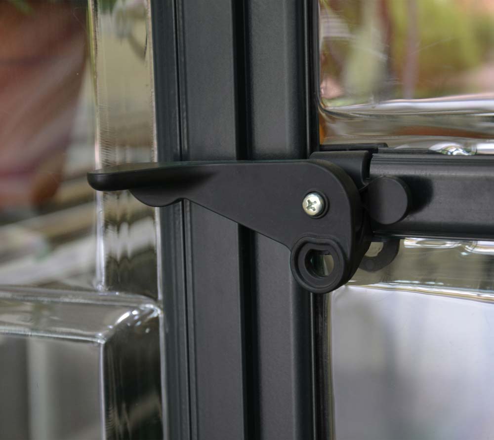 Palram Canopia Aluminium Gewächshaus Harmony 66 Grau 185x185x208