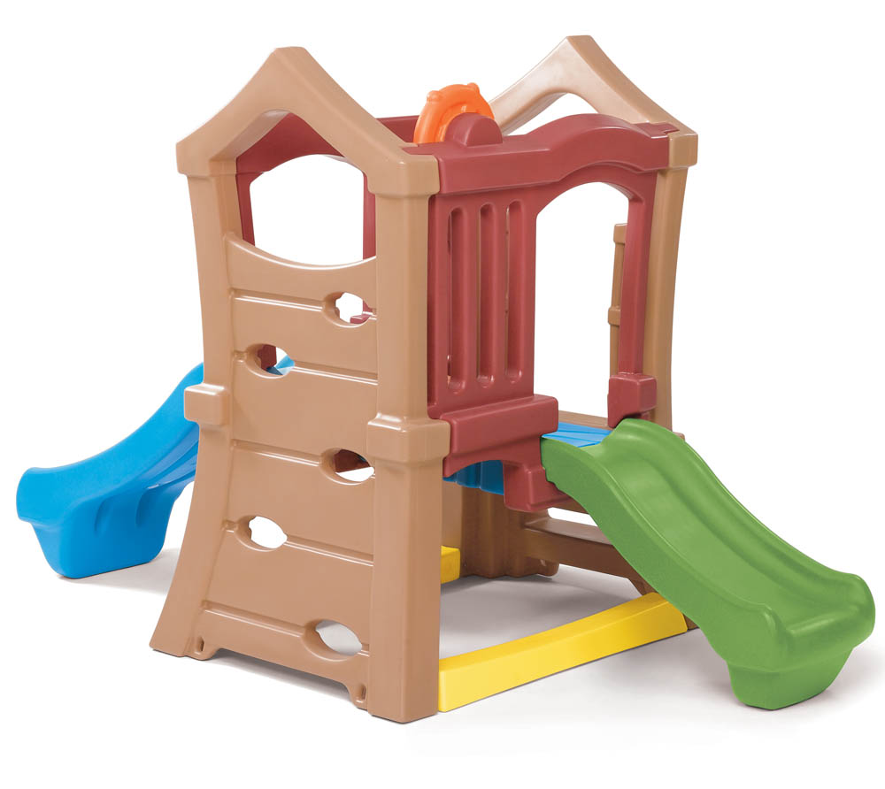 Step2 Kunststoff Klettergerüst Spieltum Play Up inkl. Rutsche und
