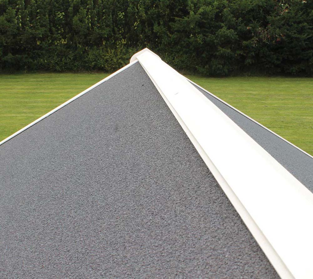 EXIT Kinderspielhaus Loft 150 Grün inkl. Anbau und Fenstern | mygardenhome