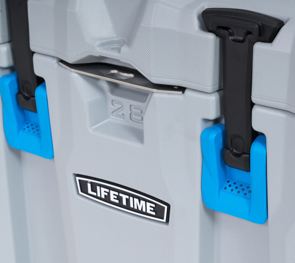 | Lifetime Kühlbox Liter cm Grau | 26 33x55x41 Premium mygardenhome Kunststoff |
