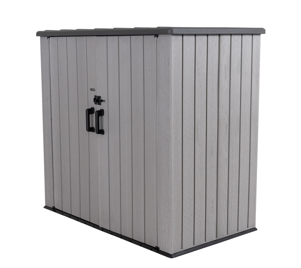 Lifetime Kunststoff Geräteschrank Dunkelgrau 111x192x176 cm